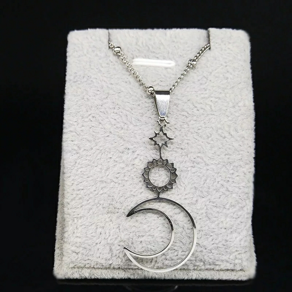 Celestial Bodies Pendant Necklace
